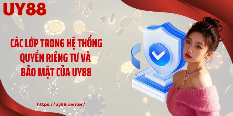 Các lớp trong hệ thống quyền riêng tư và bảo mật của UY88